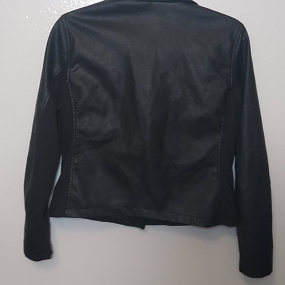 Faux Leather Justice Moto Jacket - Picture 7 of 10